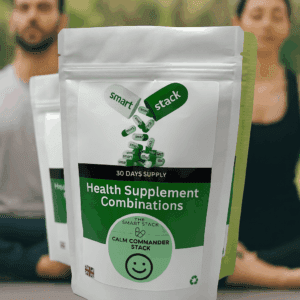 Calm Commander natural supplements for anxiety  with Ashwagandha Theanine and Magnesium