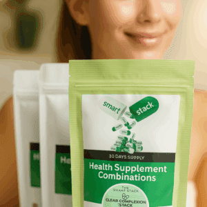 Clear Complexion acne and skin supplements UK with Zinc DIM and Burdock Root