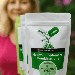 Cool Change menopause relief supplements UK with Sage Leaf Black Cohosh and B6