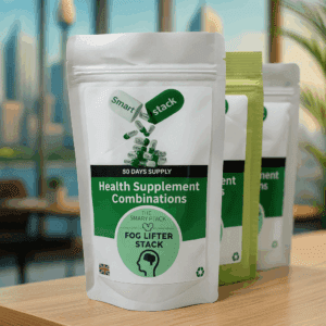 Fog Lifter brain fog supplements UK with Lions Mane Ginkgo and Alpha GPC